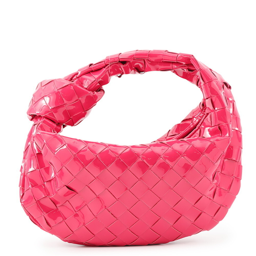 BOTTEGA VENETA Pink Intrecciato Bag
